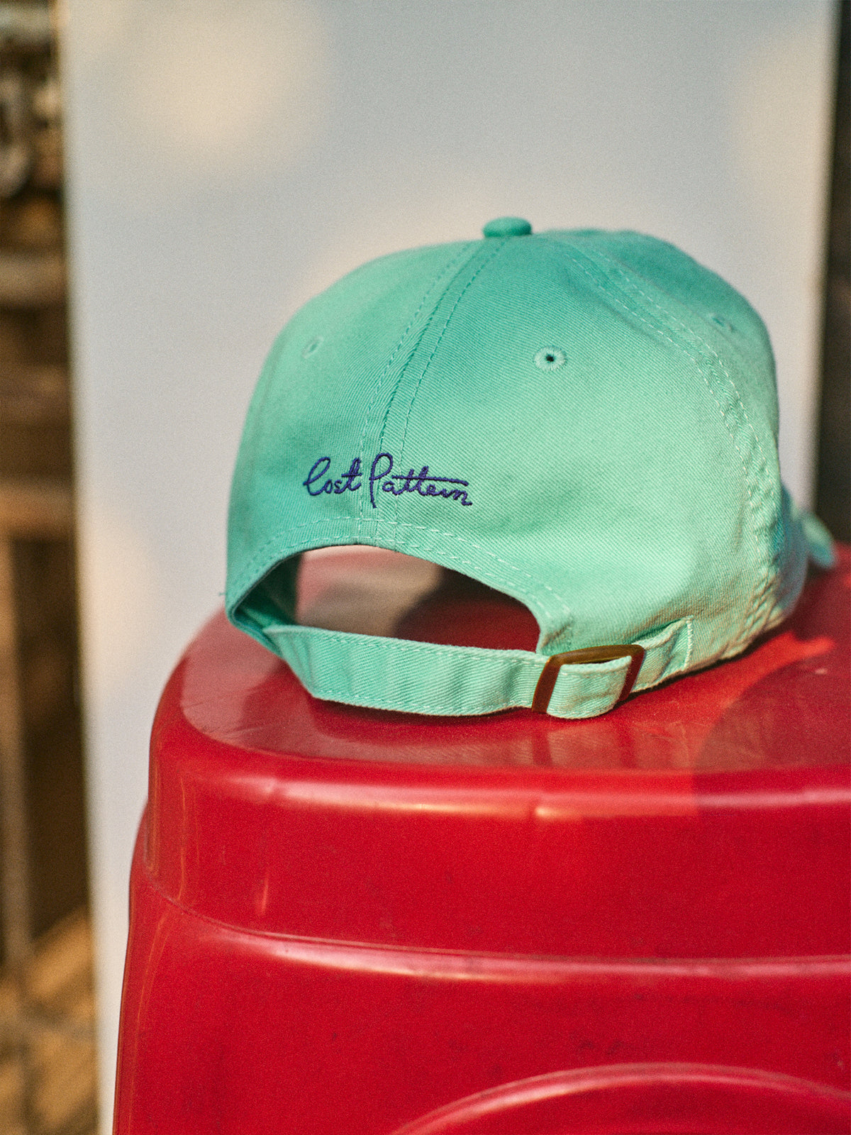 "Pan Pan" Baseball Cap - Tiffany Blue