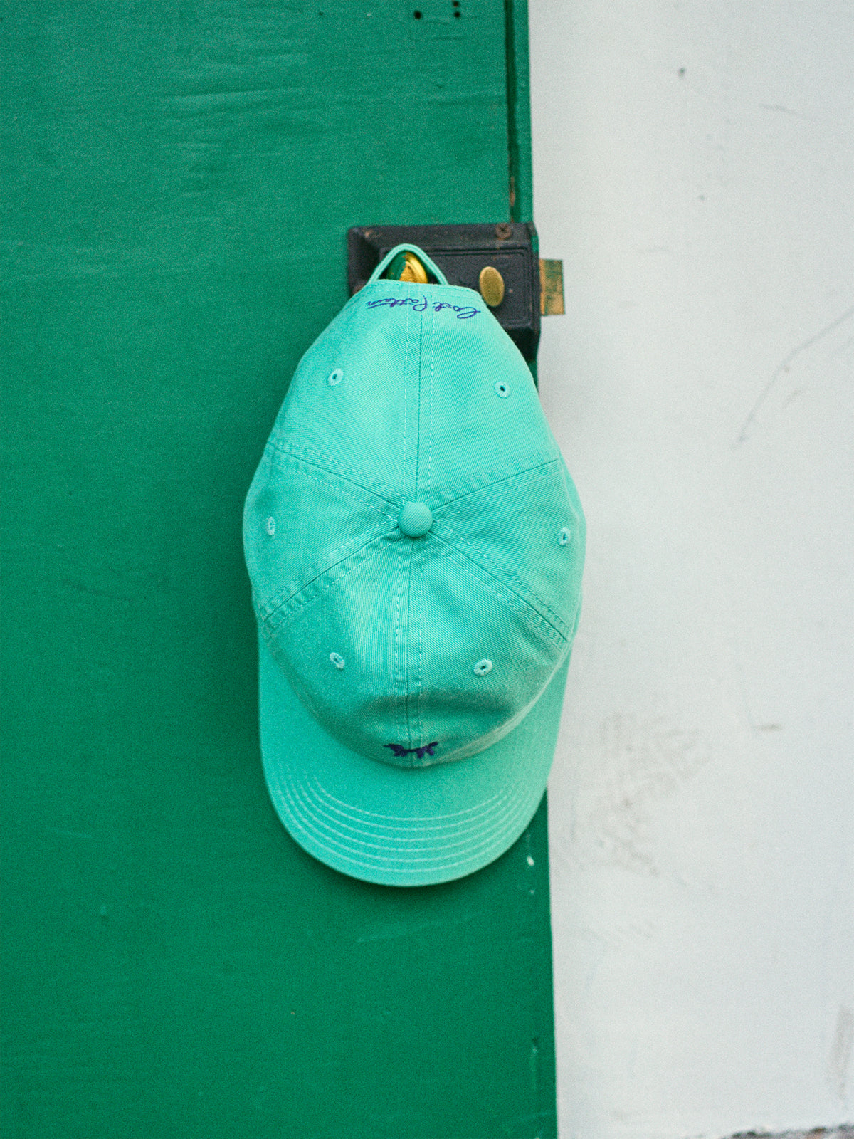 "Pan Pan" Baseball Cap - Tiffany Blue