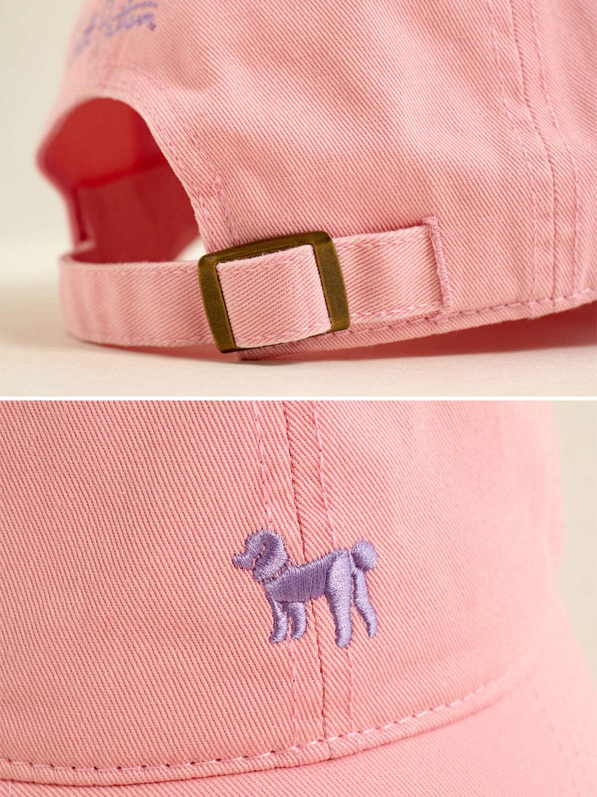 "Pan Pan" Baseball Cap - Light Pink