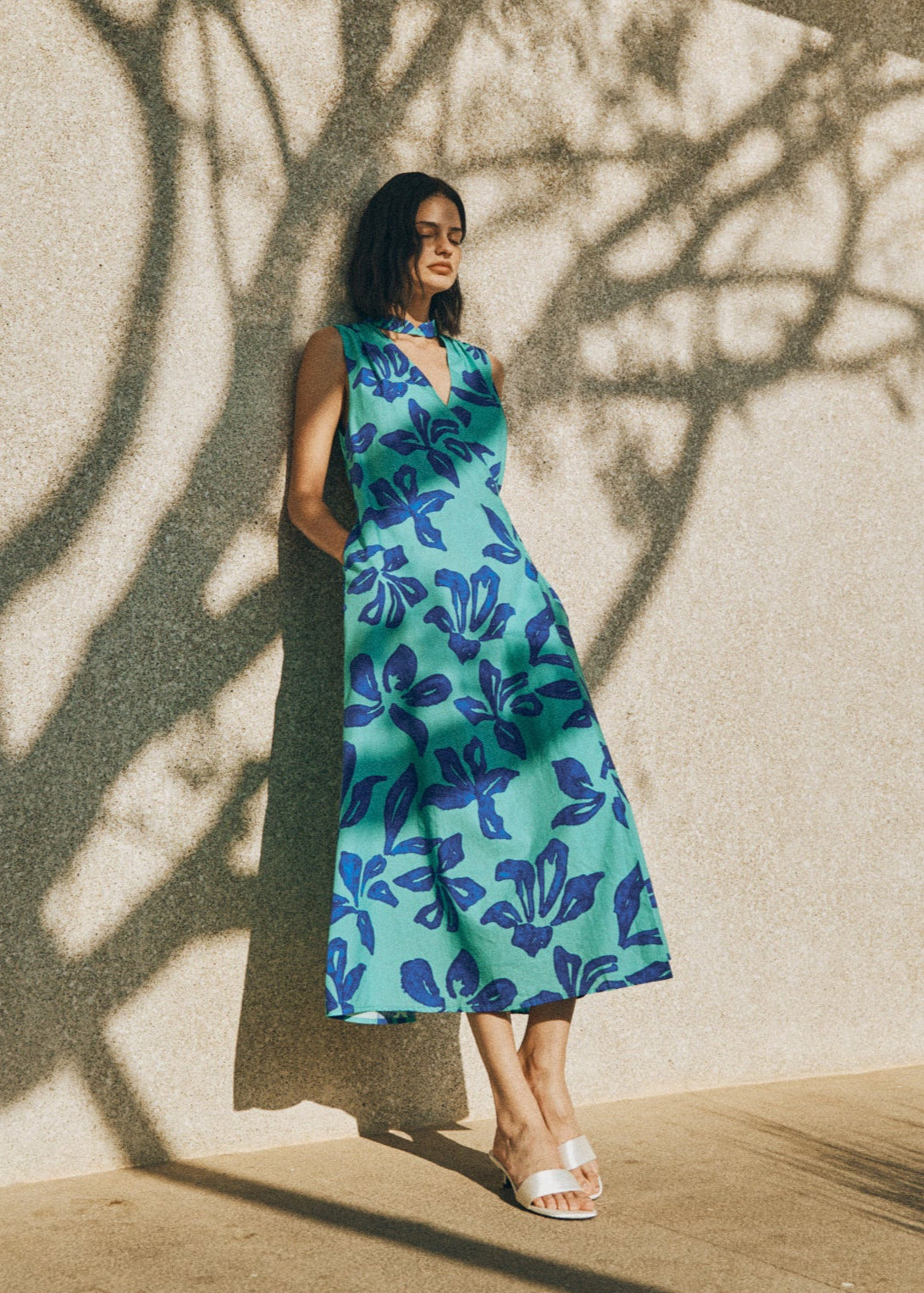 “Tropical Bliss” Maxi Vacation Dress - XS - LOST PATTERN Dress