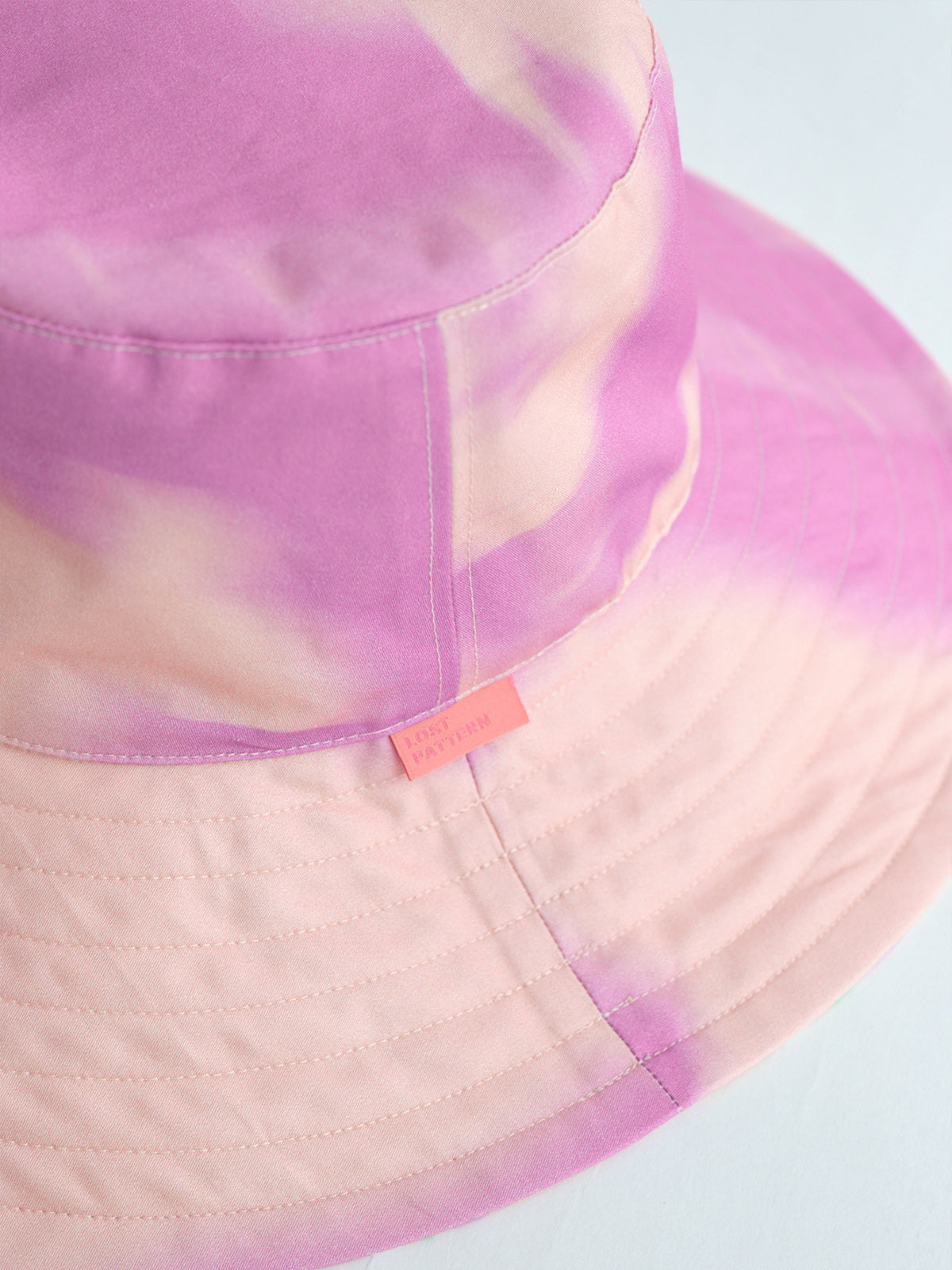 FRIDA x LOST PATTERN "Frida's Dream" Cotton Reversible Sun Hat - Pink - LOST PATTERN Hats