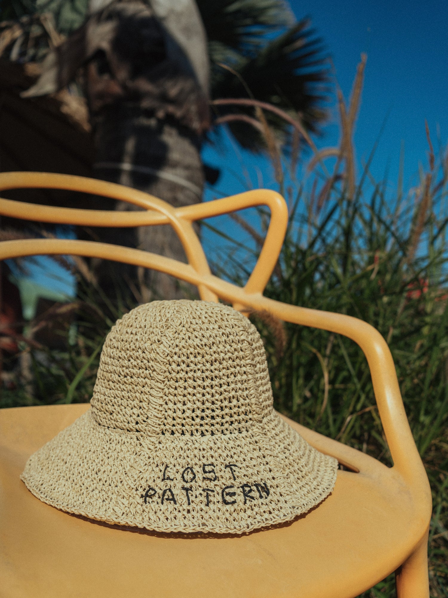 "Wanderlight" Packable Straw Hat - Khaki