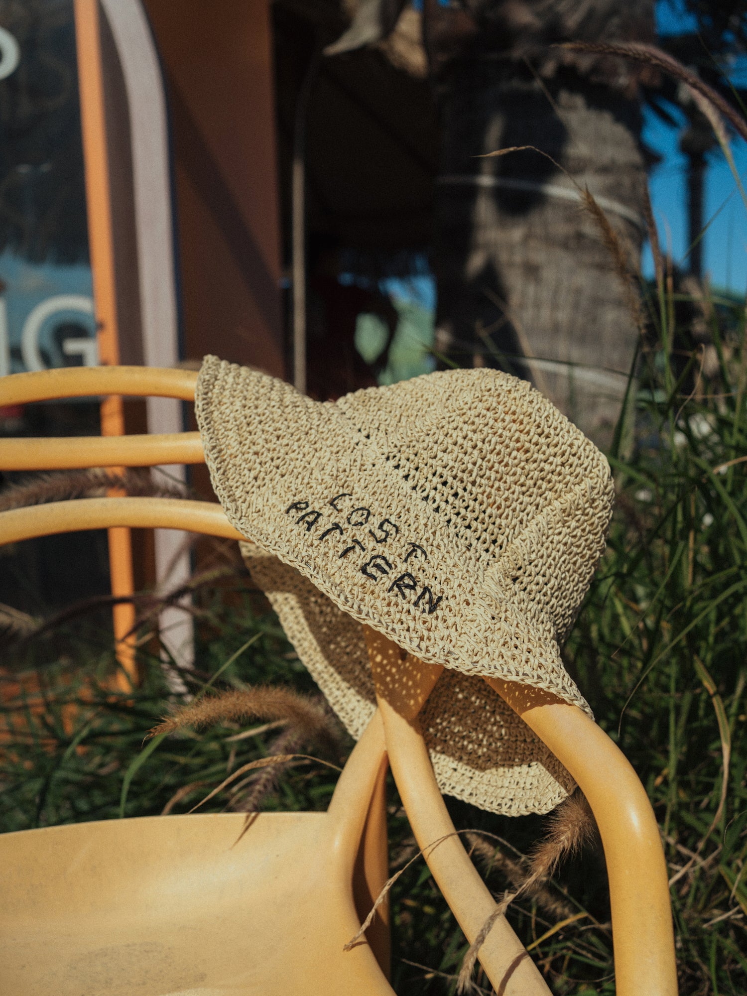 "Wanderlight" Packable Straw Hat - Khaki