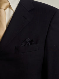 "New York in Sketches" Silk Pocket Square - Black & White