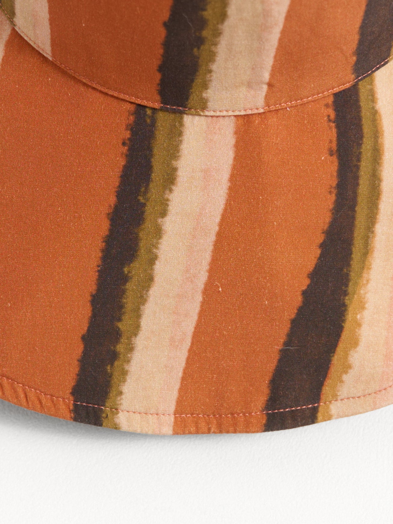 “Ethereal Mirage" Reversible Sun Hat - Ember