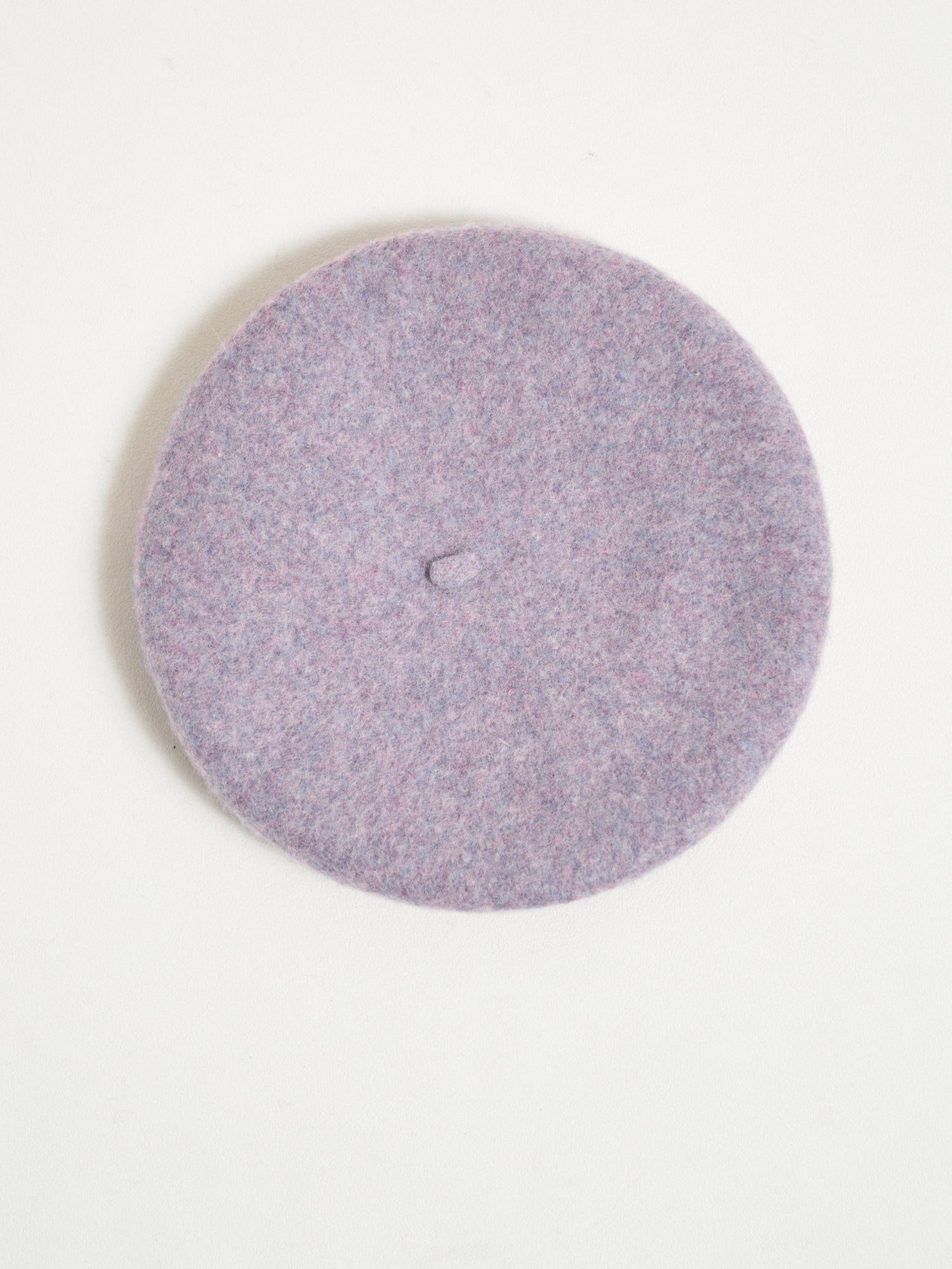 "Bon Chic" Wool Beret - Mauve
