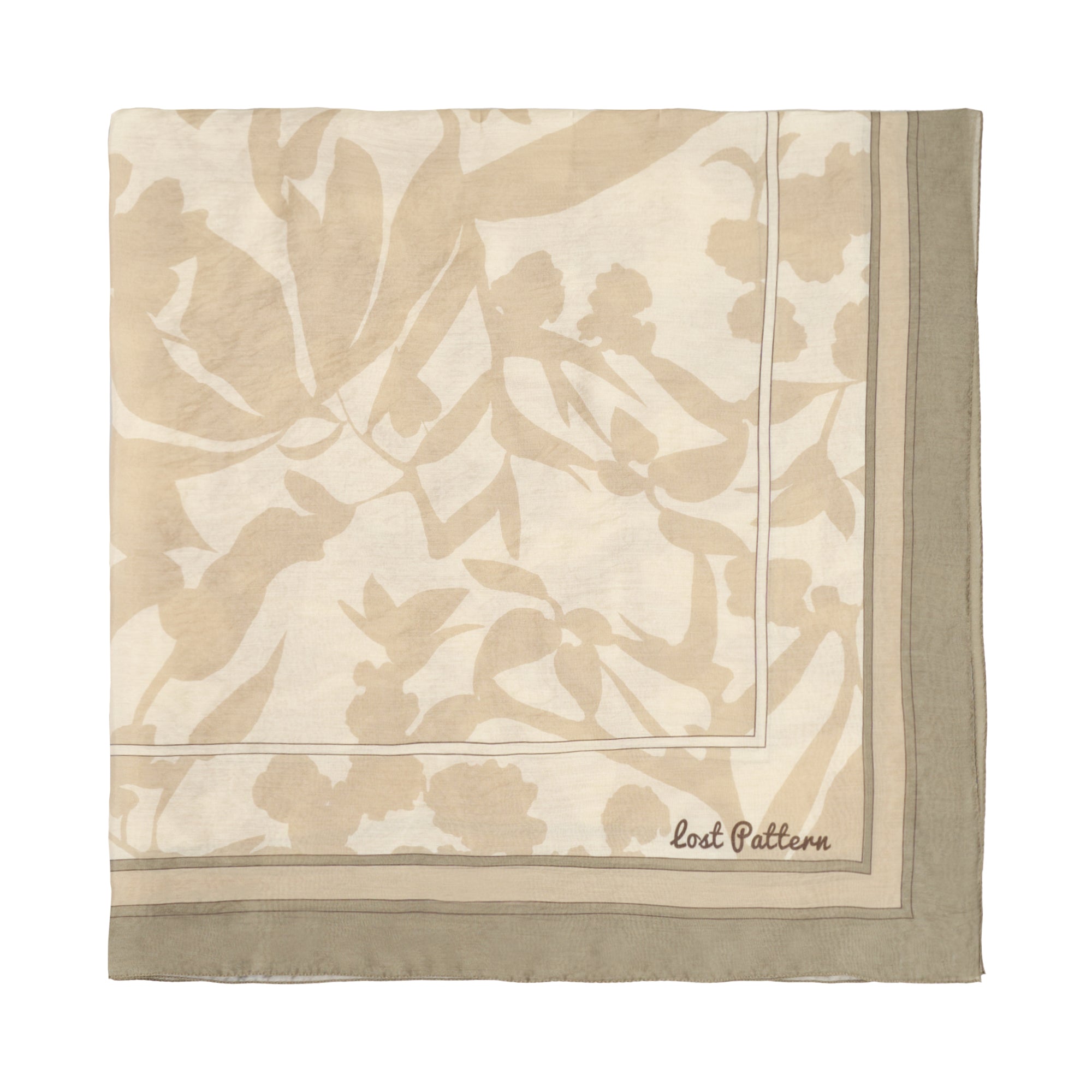 "Rosebay" Beach Sarong Wrap  - Khaki