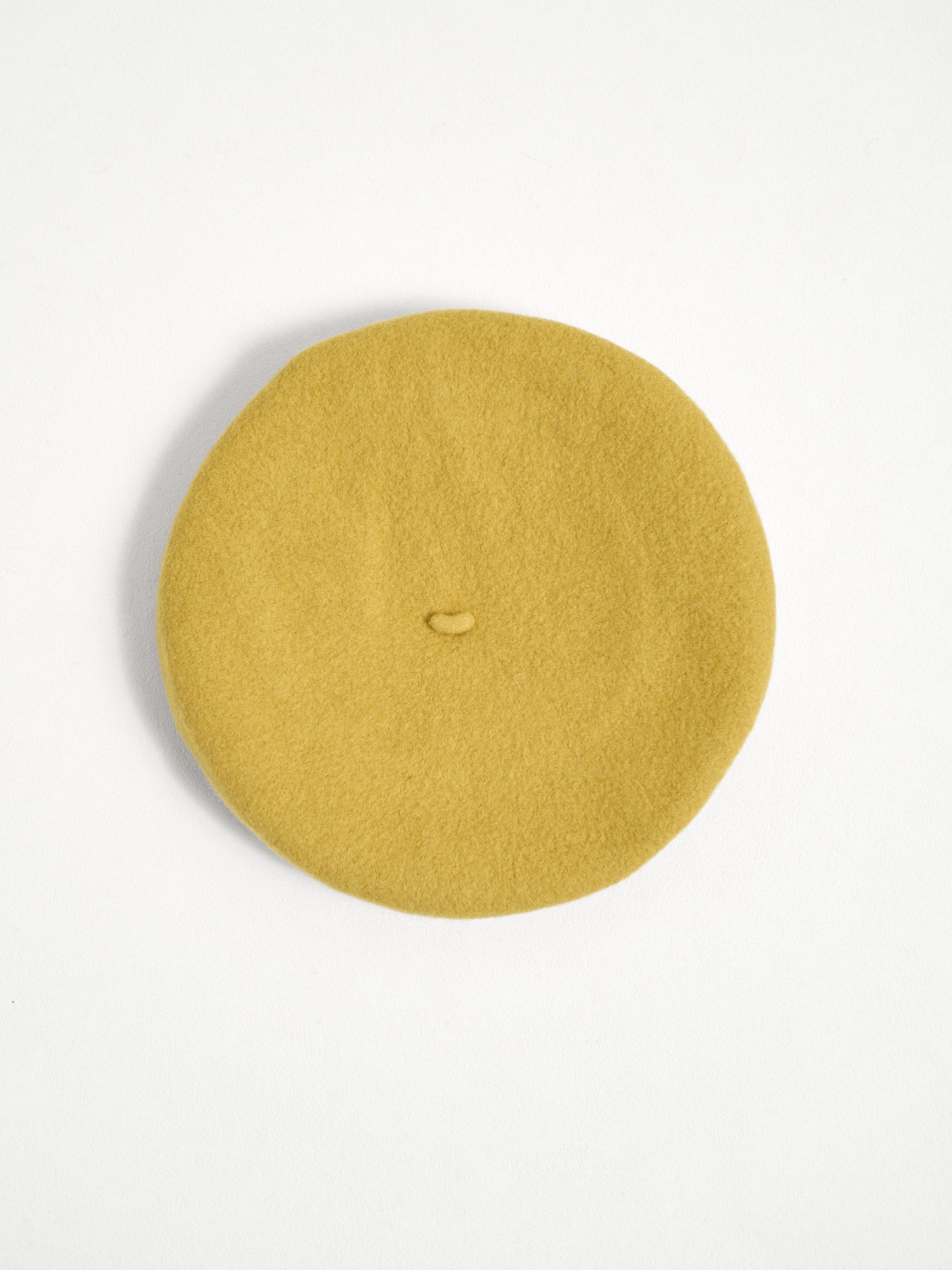 "Bon Chic" Wool Beret Hat - Ginger