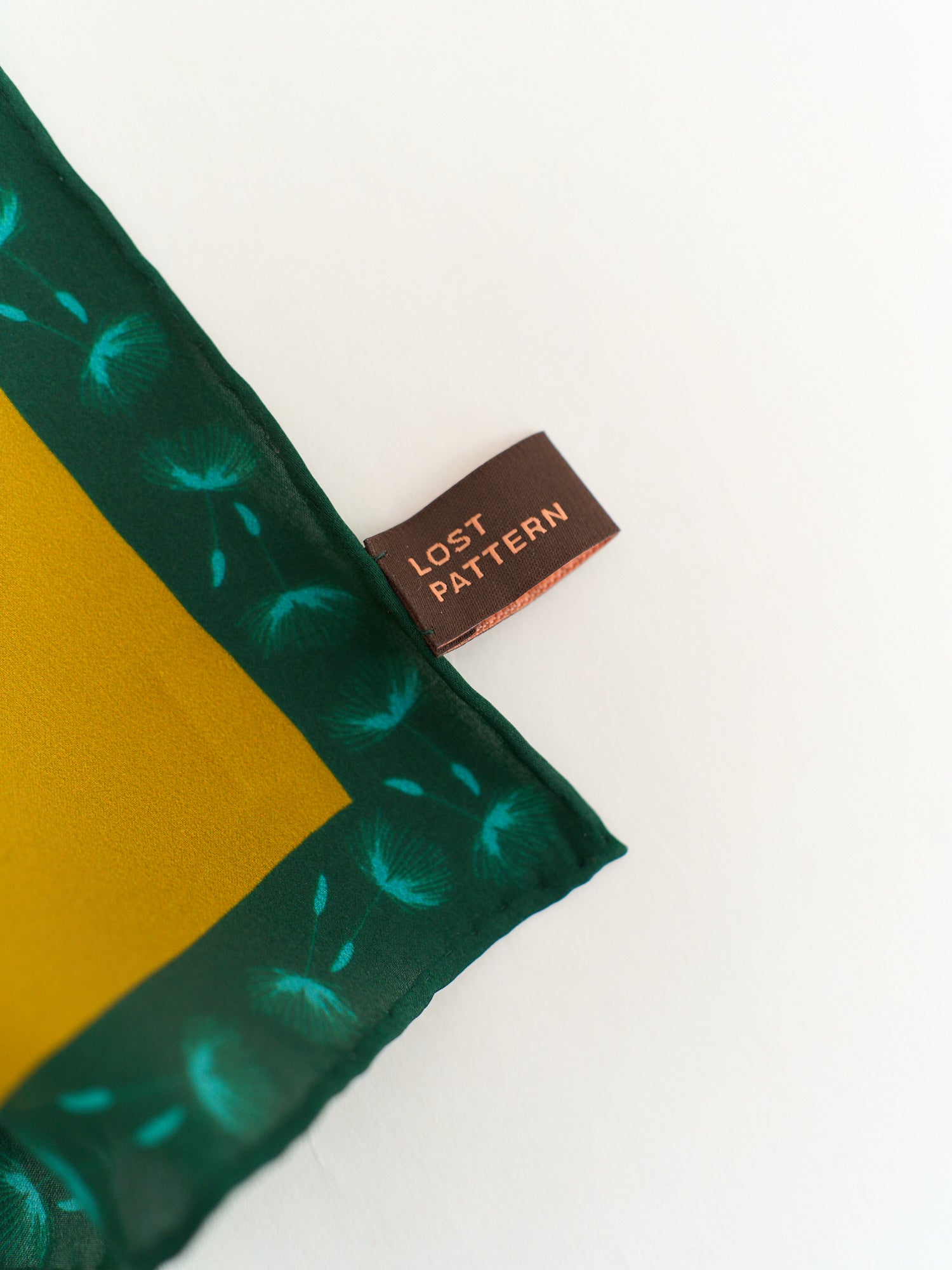 "The Trophy" Silk Scarf for Socially Relevant Film Festival NY - LOST PATTERN Silk Square Scarf