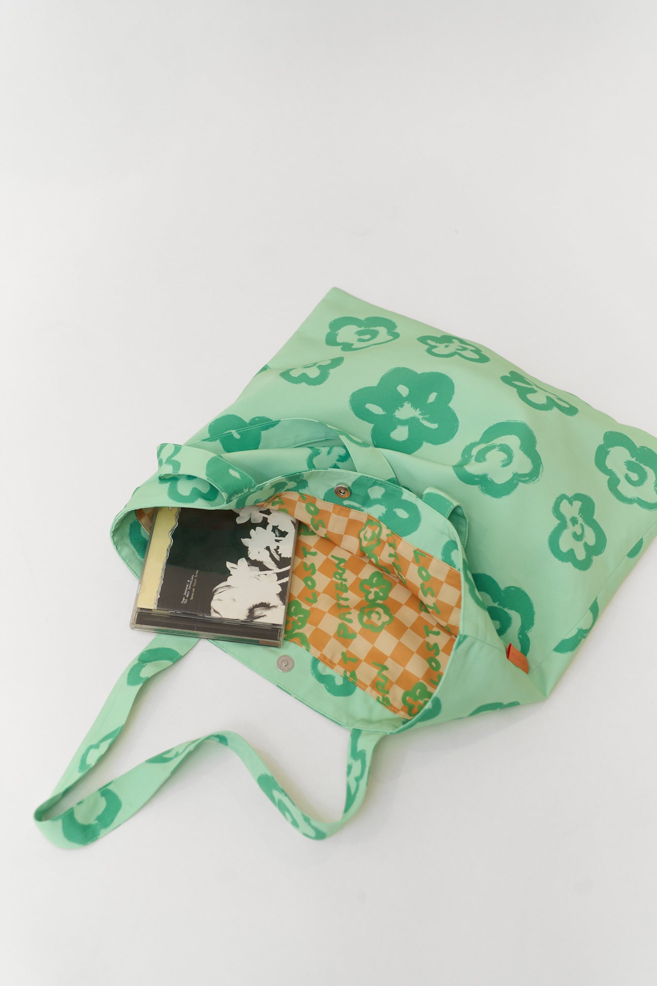 "Day Dream" Tote Bag - Summer Green - LOST PATTERN Tote Bag