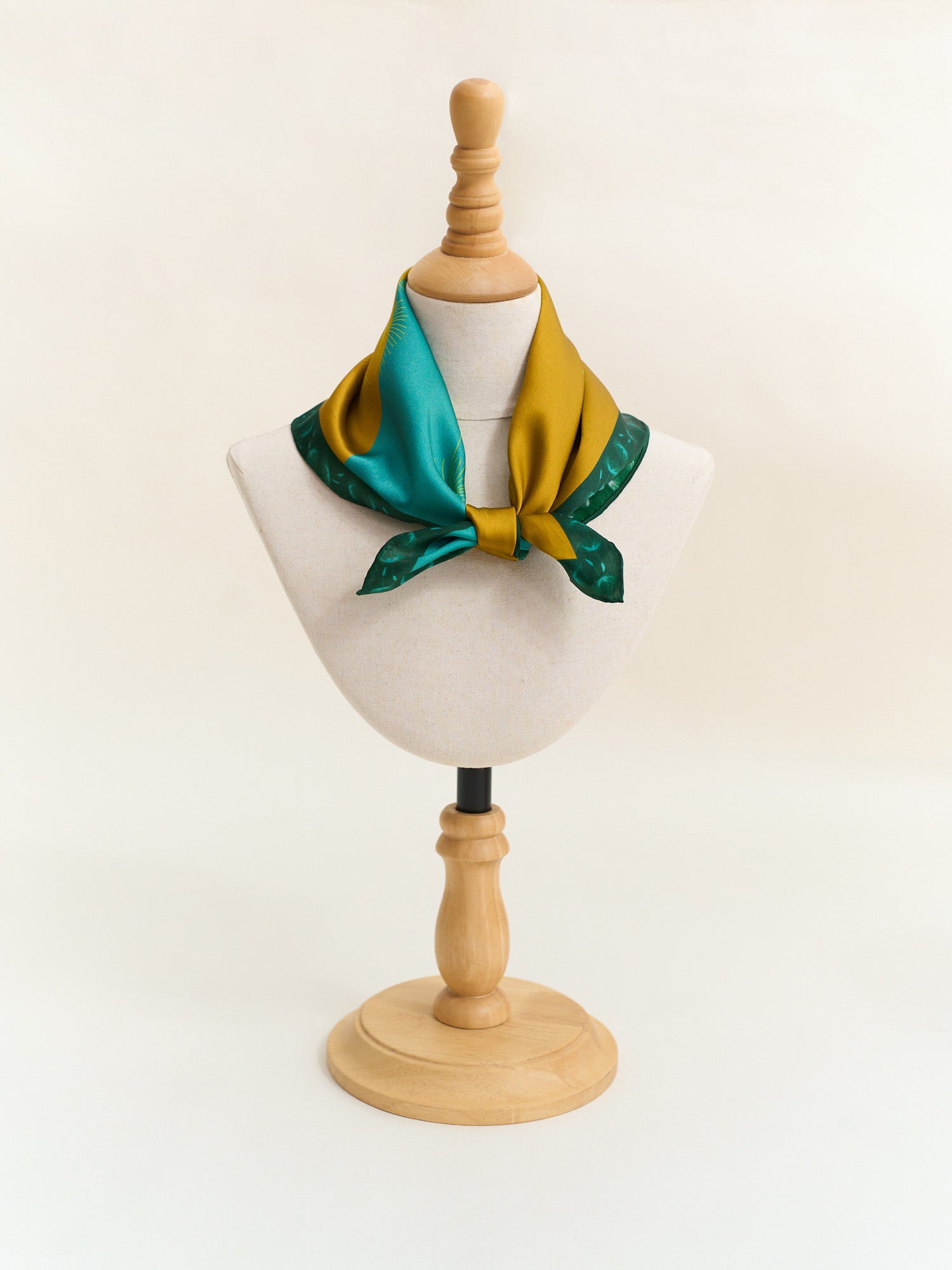 "The Trophy" Silk Scarf for Socially Relevant Film Festival NY - LOST PATTERN Silk Square Scarf