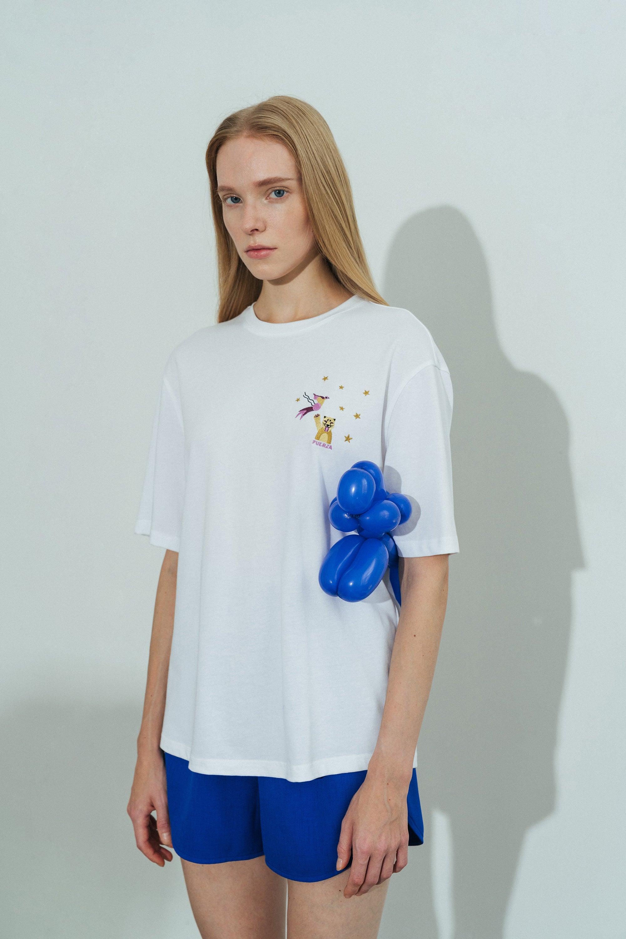 Shantall Lacayo x Lost Pattern Embroidery T-shirt - LOST PATTERN Shirt