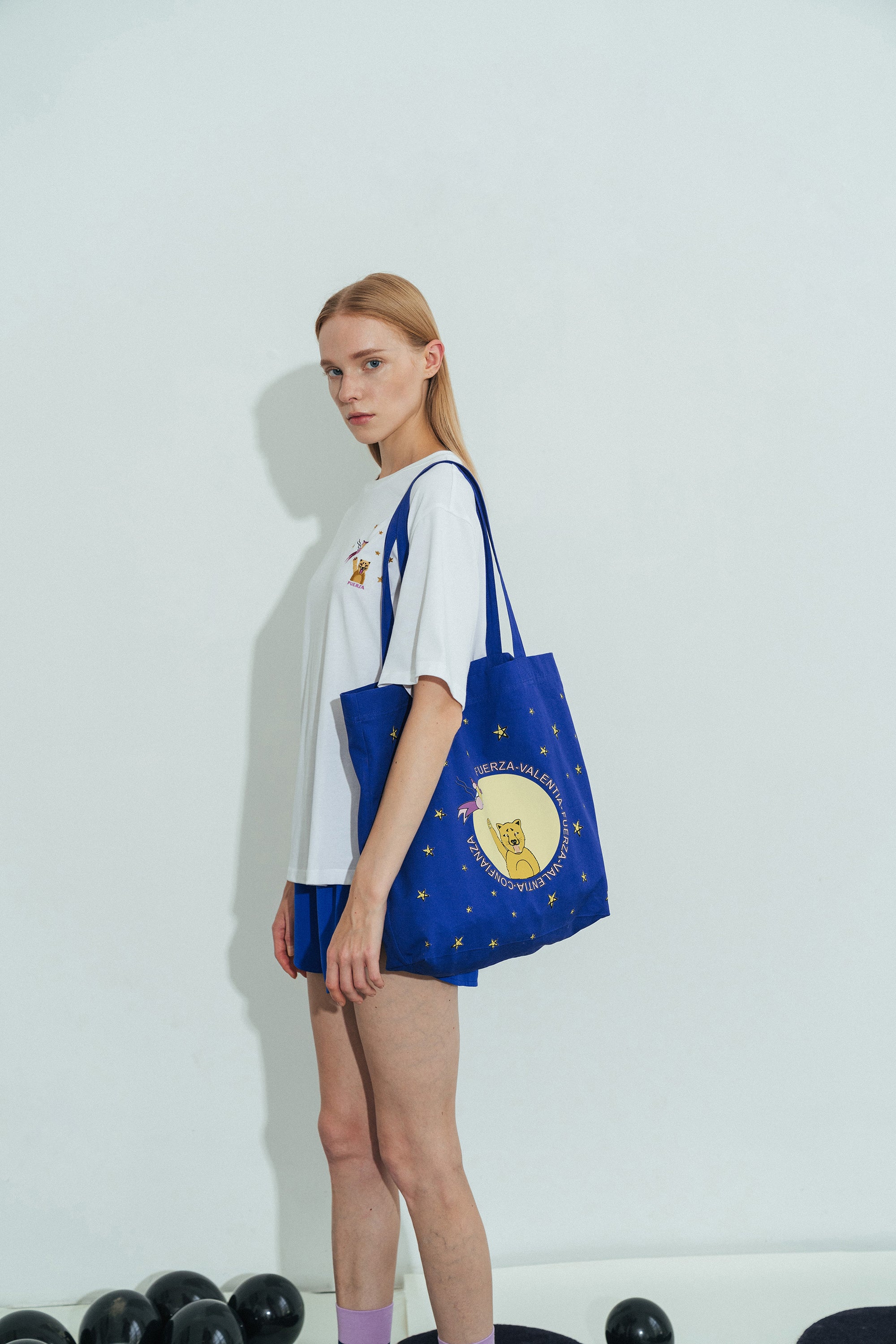 Shantall Lacayo x Lost Pattern Cotton Tote Bag - LOST PATTERN Tote Bag