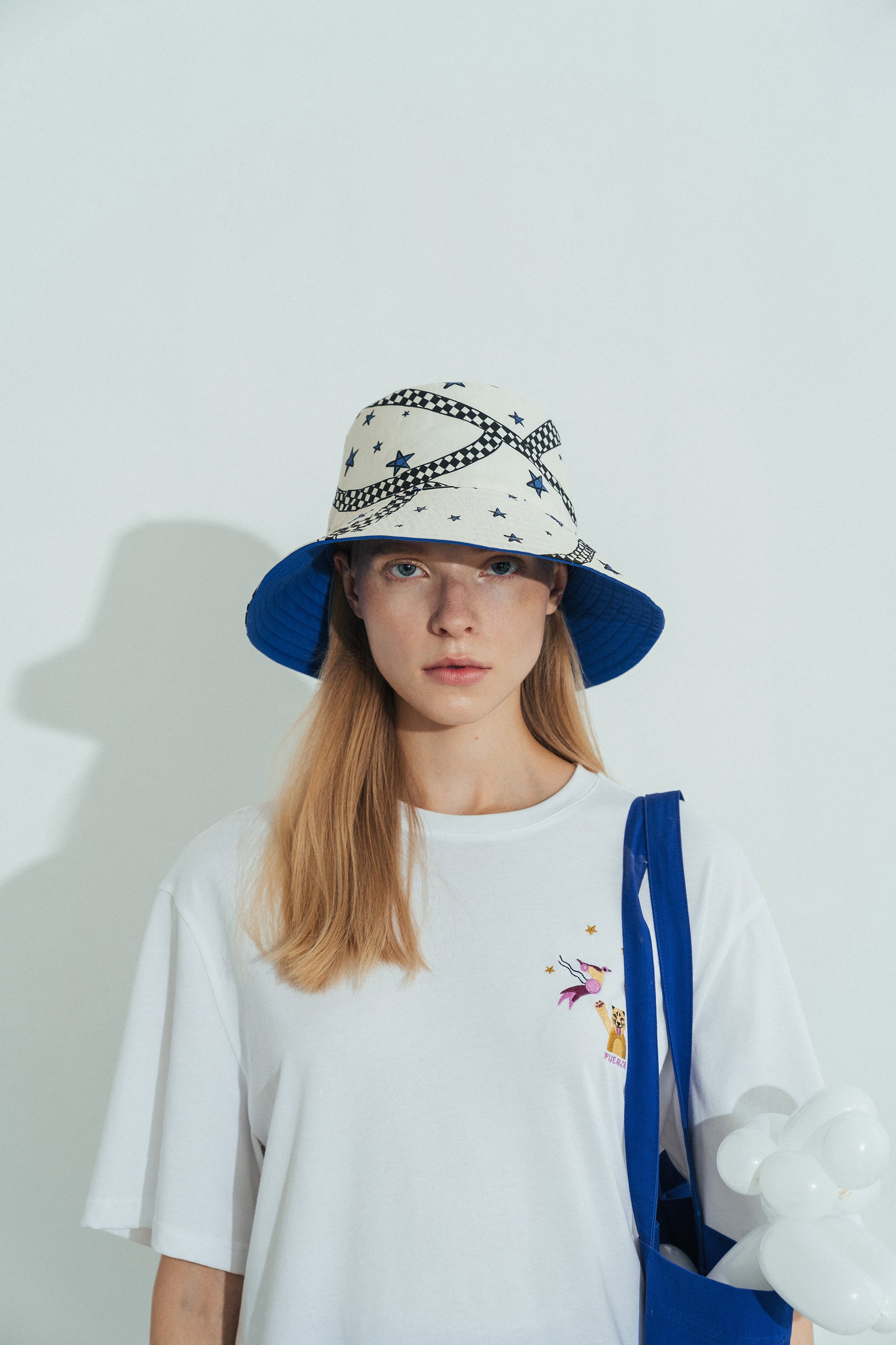 Shantall Lacayo x Lost Pattern Reversible Bucket Hat - LOST PATTERN Hats