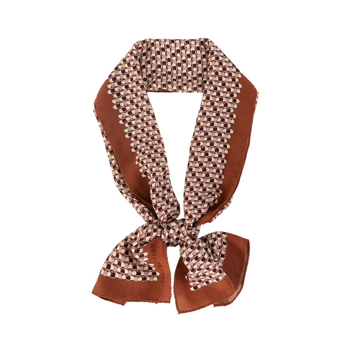 Portals Silk Crepe de Chine Scarf  Lightweight Scarf – LOST PATTERN