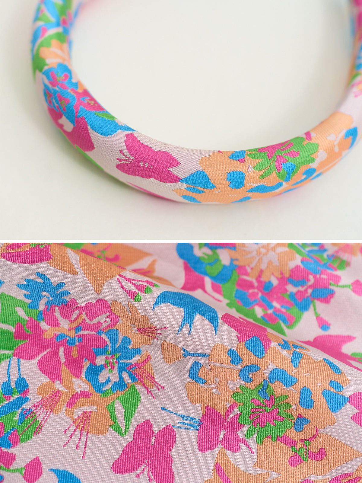 FRIDA x LOST PATTERN "Frida's Garden" Jacquard Hairband - Pastel - LOST PATTERN Hair Accessories