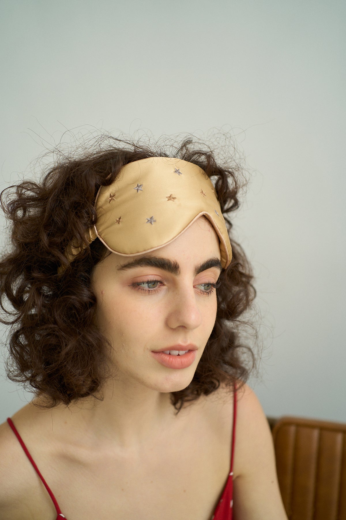 "Starry Night" Silk Sleep Eye Mask - LOST PATTERN Eye Masks