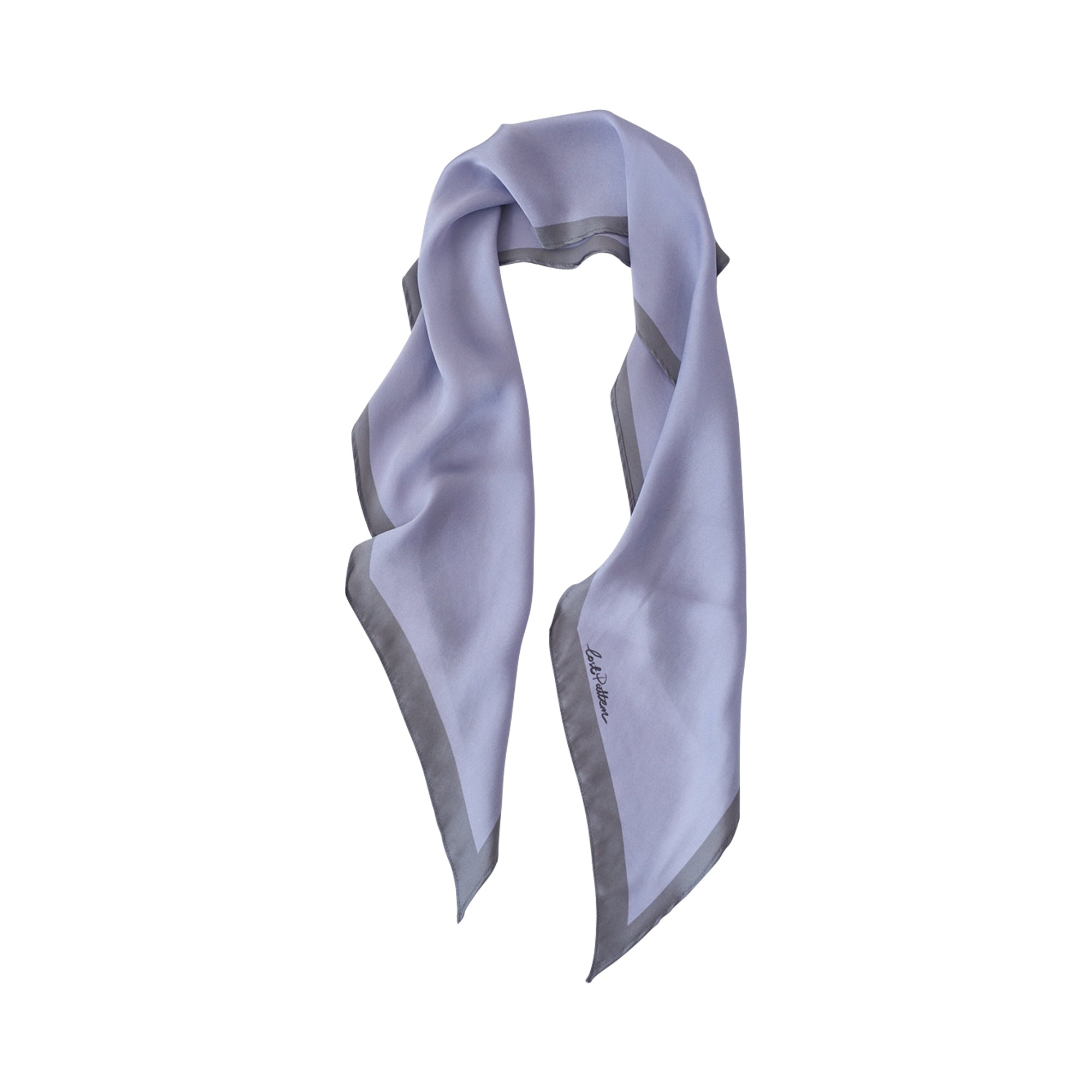 YOHOWA Men/Women Lightweight Scarf Purple Silk Feeling Print Soft Scarves  Fashion Neckerchief Wraps Gift at  Men's Clothing store