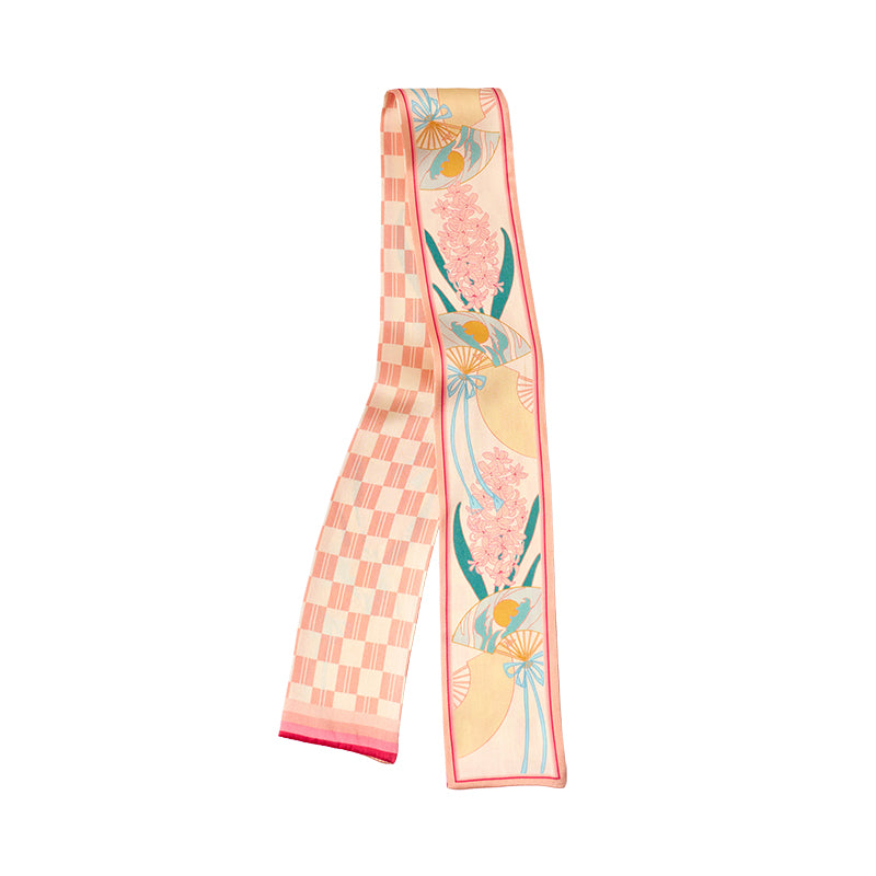 FHTH LV Silk Pastel Twilly – From Head To Hose