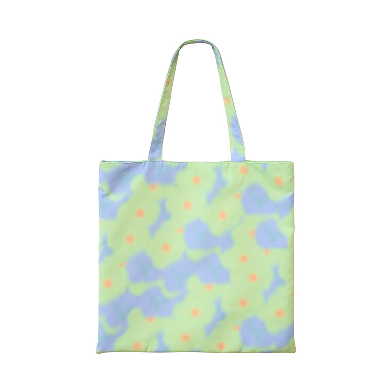 "Day Dream" Tote Bag - Aqua Green - Aqua Green - LOST PATTERN Tote Bag