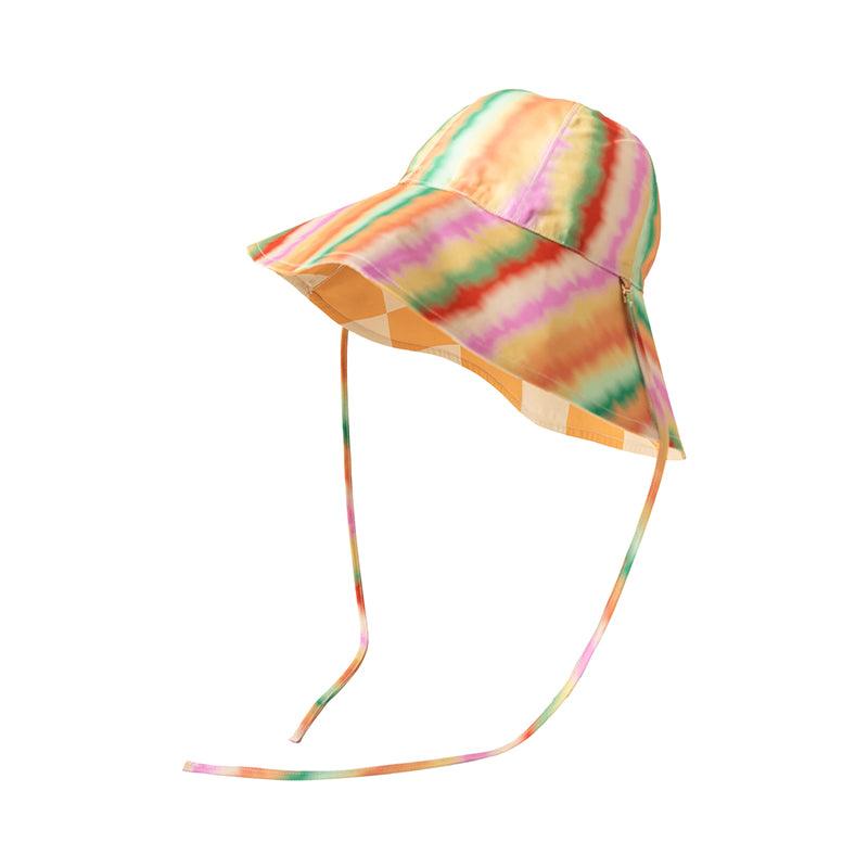 Reversible Summer Hat - Rainbow - Rainbow - LOST PATTERN