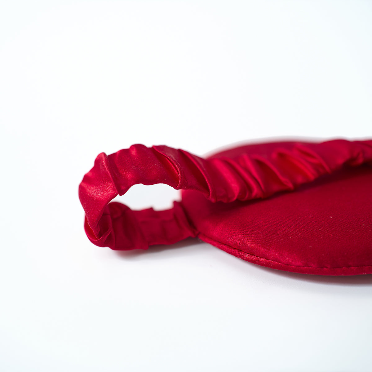 "Love Heart" Silk Sleep Eye Mask - Red - LOST PATTERN Eye Masks