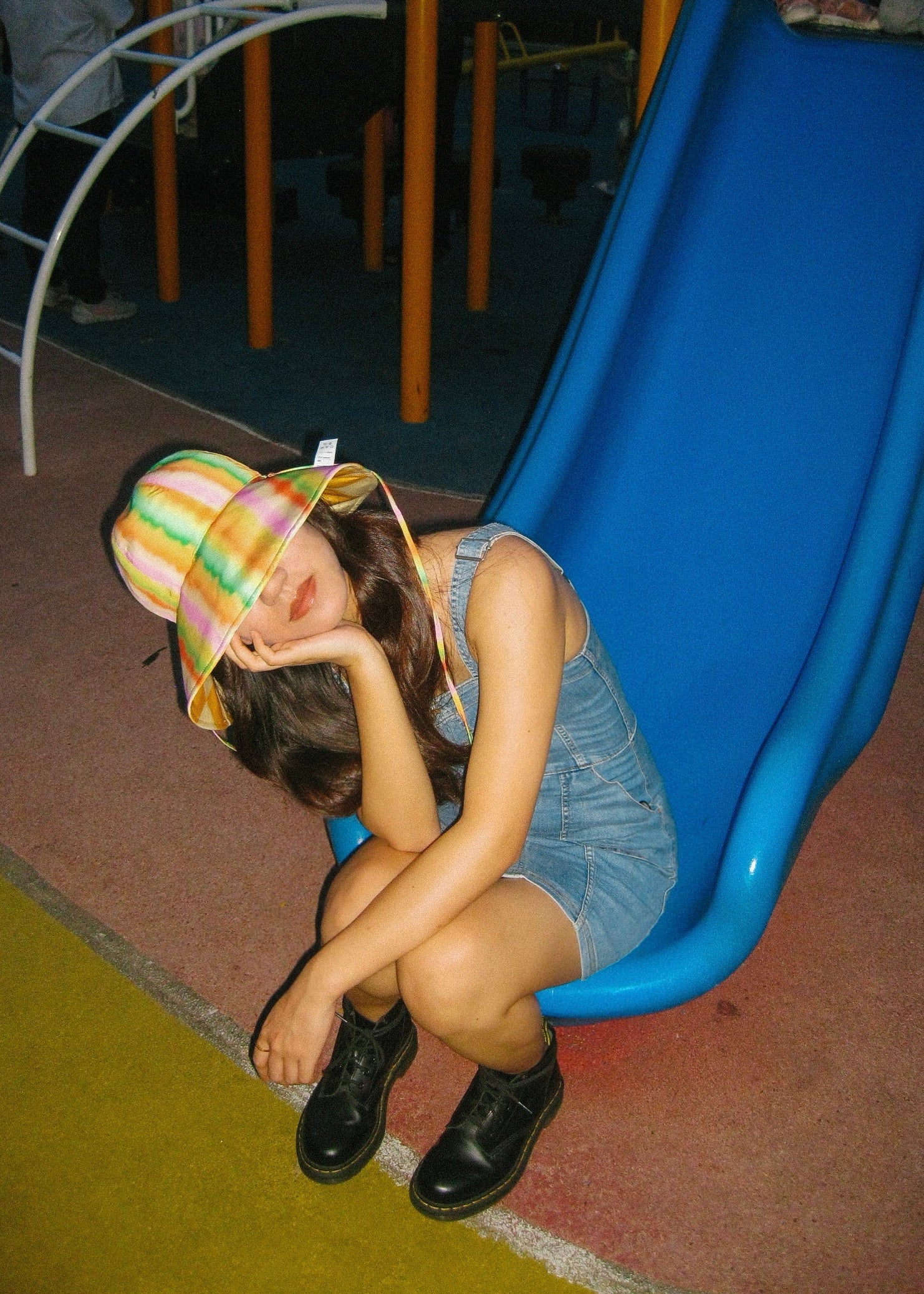 "Day Dream" Reversible Sun Hat - Rainbow - LOST PATTERN Hats