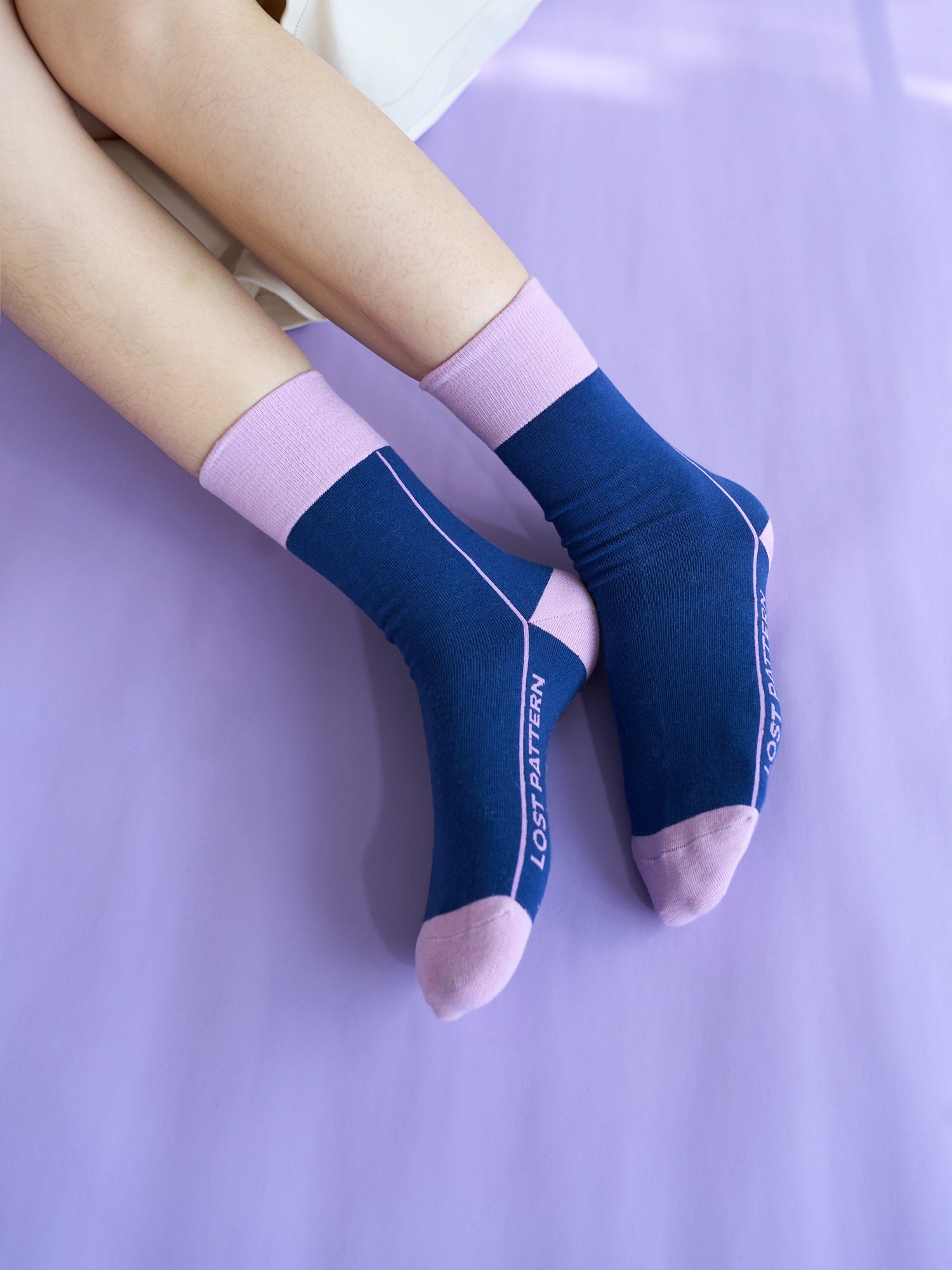 Shantall Lacayo x Lost Pattern Cotton Socks - Set of 3 - LOST PATTERN Socks
